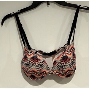 Pink Victorias Secret Wear Everywhere Push Up Bra 34B Padded Underwire